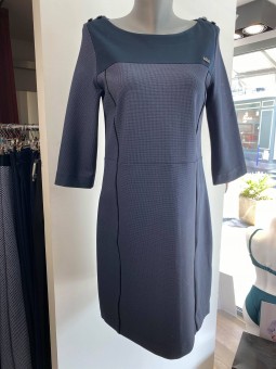 Robe marine coupe droite RADDA Maé Mahé MAE MAHE