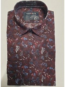 Chemise imprimé fleurs 6038-35 Marvelis MARVELIS