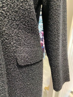 Manteau uni noir 521821 Rabe RABE