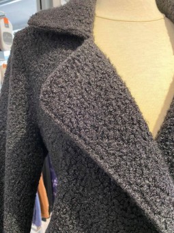 Manteau uni noir 521821 Rabe RABE