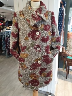 Manteau imprimé en laine ORLOK Fashion S.A.