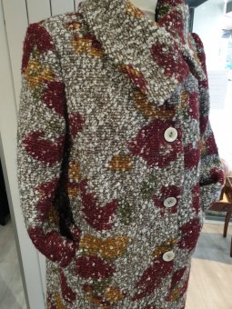 Manteau imprimé en laine ORLOK Fashion S.A.