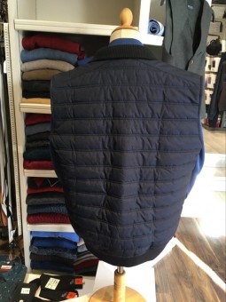 Gilet sans manches matelassé bleu 28027 Monté Carlo MONTE CARLO
