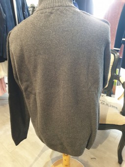 Pull en laine col ZIP 715815 Guy de Bérac GUY DE BERAC