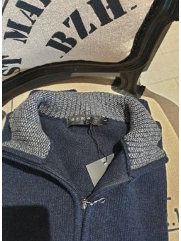 Pull en laine col ZIP 715815 Guy de Bérac GUY DE BERAC