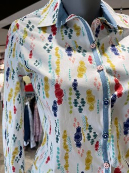 Chemisier imprimé ALBOX Tintastyle Tinta Style