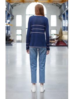 Pull bleu EMELINE Royal Mer ROYAL MER