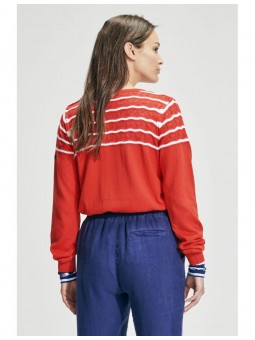 Pull rouge 178148 Armor Lux