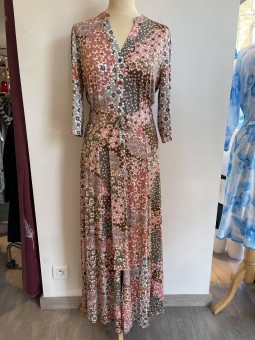 Robe Longue imprimé S146 K-Design K-DESIGN