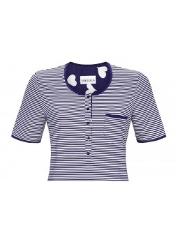 Pyjama rayé marine 1211212 Ringella Ringella