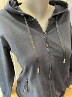 Gilet capuche marine 623220 Rabe RABE