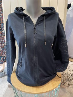 Gilet capuche marine 623220 Rabe RABE