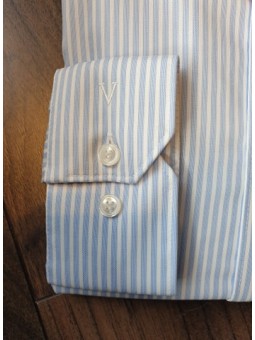 Chemise ciel col mao 7584 Marvelis MARVELIS