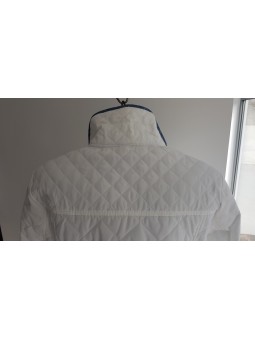 Blouson matelassé blanc 180016 CONCEPT K