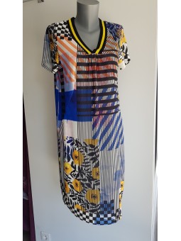 Robe imprimé AB711 - Eroke