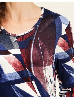 T-SHIRT imprimé C4288 Christine Laure Christine Laure