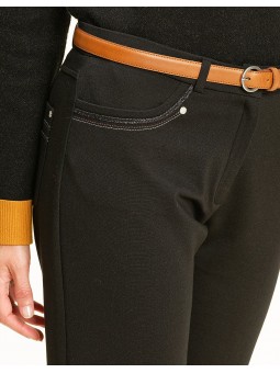 Pantalon Milano noir C4050 Christine Laure Christine Laure