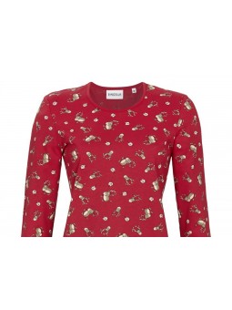 PYJAMA Elans Rouge 1511241 Ringella Ringella