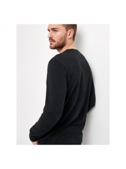 T.SHIRT Manches longues noir 410450 DELAHAYE