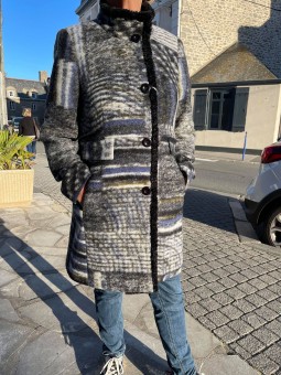 Manteau imprimé GORANE Fashion Fashion S.A.