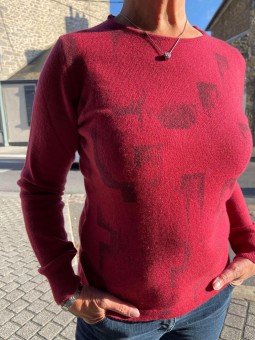 Pull imprimé cachemire 570