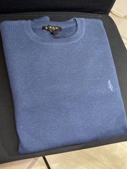 Pull col rond R614 Guy de Bérac GUY DE BERAC