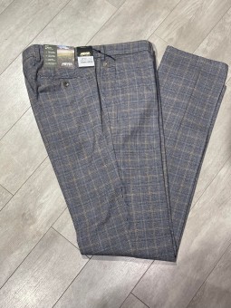 Pantalon à carreaux en tissus 8579 BONN Meyer MEYER