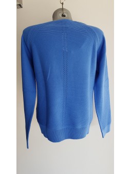 Pull uni bleu 510600 Rabe RABE