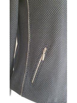 Veste zip bleu 013220 Rabe RABE