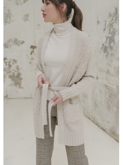 Gilet long style irlandais CORTONA Bariloche Tinta Style