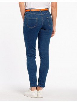 Jean 7/8e bleu brut D0022 Christine Laure Christine Laure