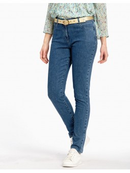 Jean slim denim clair D0086 Christine Laure