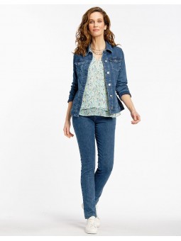 Jean slim denim clair D0086 Christine Laure