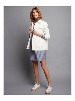 Robe Ramatuelle en lin bleu 620602