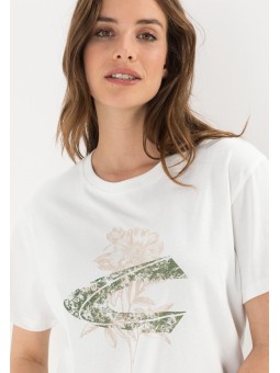 T.shirt blanc coton bio 309657 Camel Active Camel Active