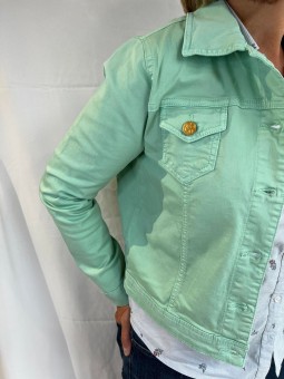 Veste blouson en toile vert lagon B4285 Le Petit Baigneur PETIT BAIGNEUR