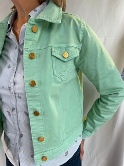 Veste blouson en toile vert lagon B4285 Le Petit Baigneur PETIT BAIGNEUR