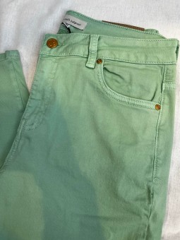 Pantalon en toile vert lagon B4287 Le Petit Baigneur PETIT BAIGNEUR