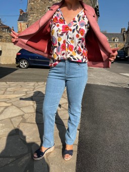 Débardeur imprimé fleurs MAHARA Maé Mahé MAE MAHE