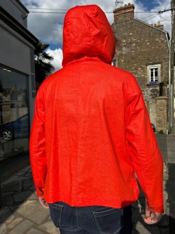 Coupe-vent orange NIMES Rever