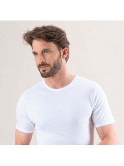 SV 308 T.SHIRT col rond Eminence pur coton EMINENCE