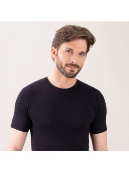 SV 308 T.SHIRT col rond Eminence pur coton EMINENCE