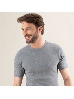 SV 308 T.SHIRT col rond Eminence pur coton EMINENCE
