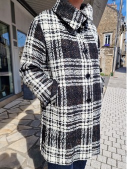 Manteau imprimé VANIA Tinta Style