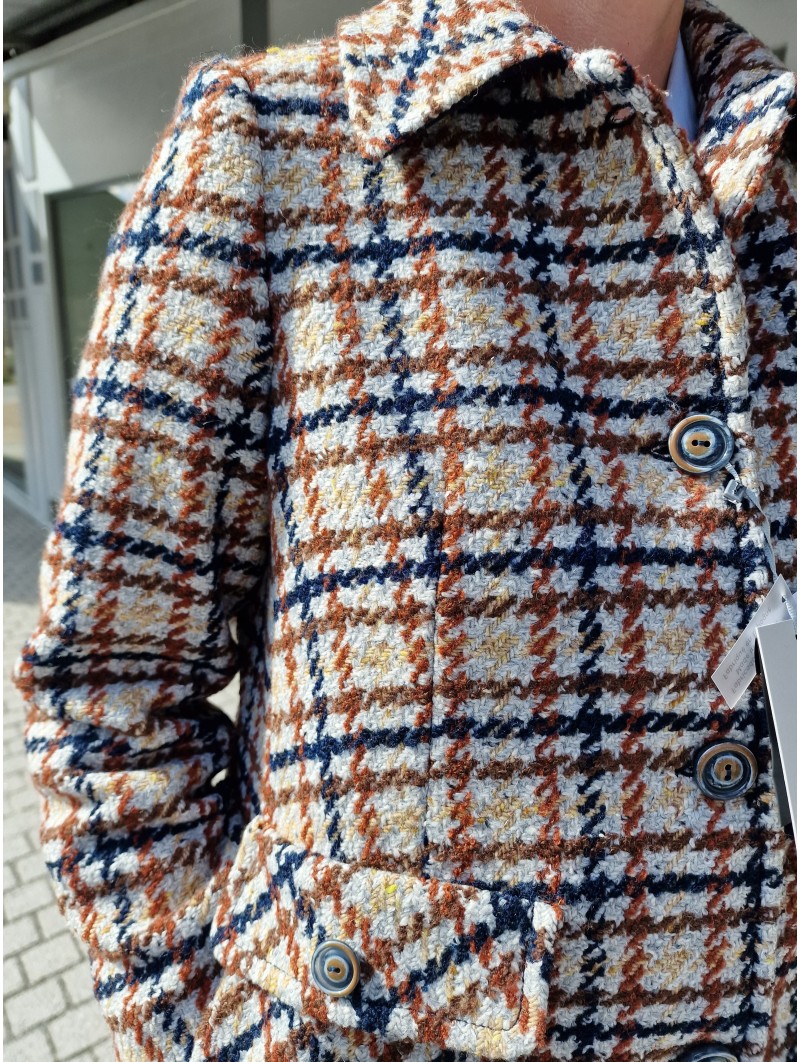 Manteau femme imprimé GRULLA Tinta Style