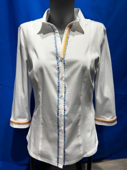 Chemisier blanc SAMARA TintaStyle Tinta Style