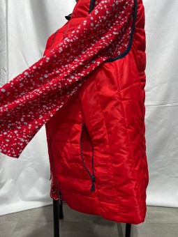 Gilet sans manches matelassé rouge 113870 Rabe RABE