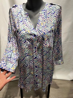 Tunique imprimé BICO Bariloche Tinta Style