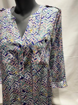 Tunique imprimé BICO Bariloche Tinta Style