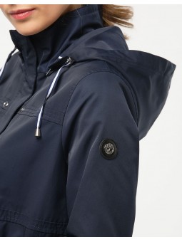 Parka sport bleu D4047 Christine Laure Christine Laure